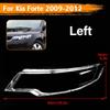 For Kia Forte 2009 2010 2011 2012 Car Replacement Front Headlight Cover Transparent Lampshade Shell Glass Lens Lamp Light Case
