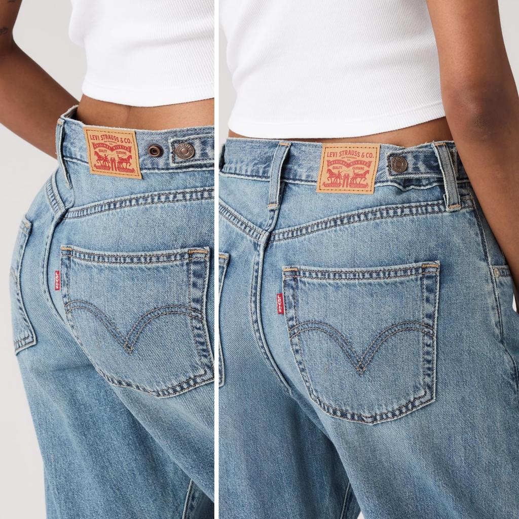 Levi's Jeans CINCH BARREL High Rise Loose Tapered Women's 003V5-0009 US W27 L31