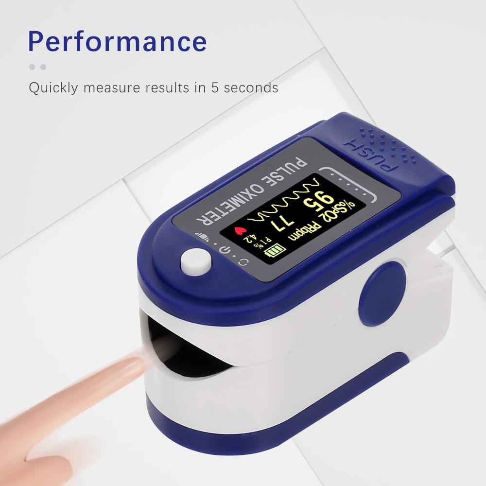 Buy Fingertip Pulse Oximeter Mini SpO2 Monitor Oxygen Saturation ...