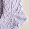 Monfoot Women S Pretzel Sleep SockS Purple