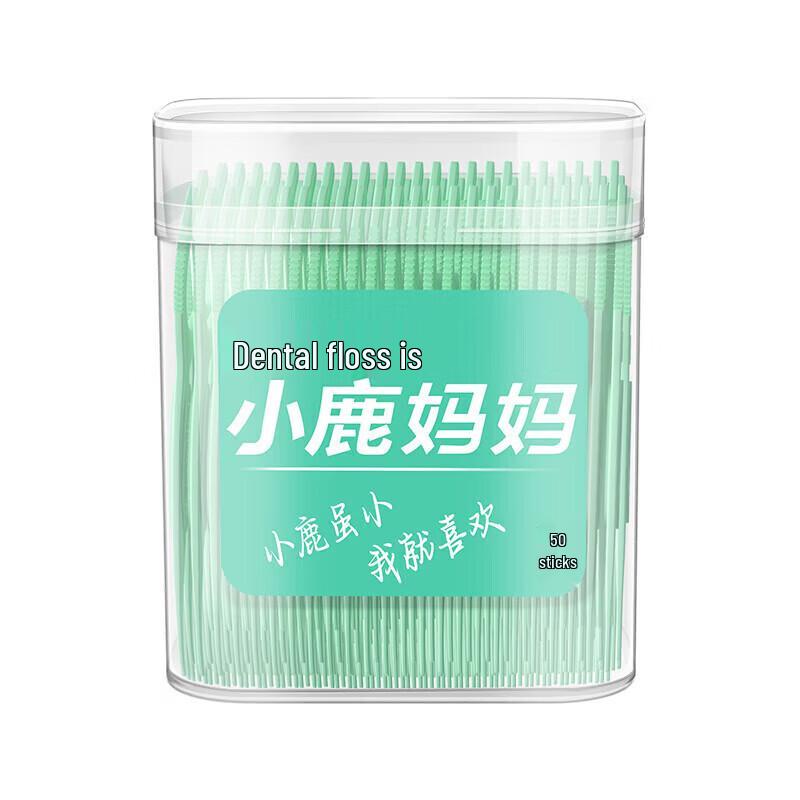 Little Deer Mom High-Fine Disposable Dental Floss Picks