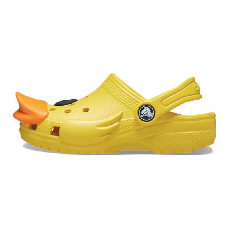 Crocs Resin Comfortable and Stylish Children's Sandals Yellow Children's Model