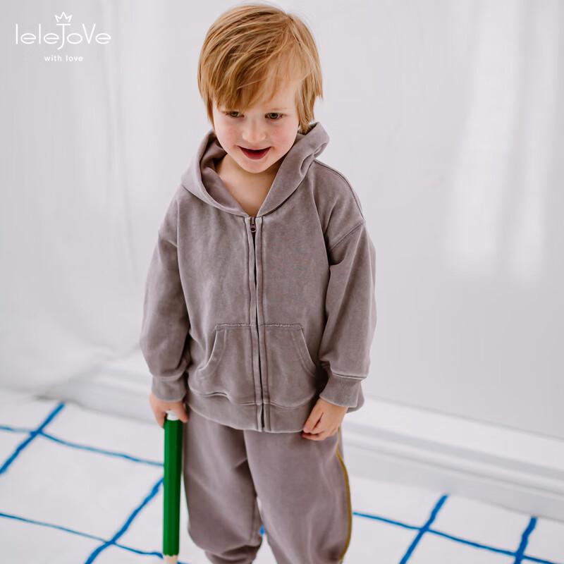 LELE JOVE 2026 New American Retro Kids Casual Sports Pants 100