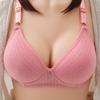 Breathable Wire-Free Minimizing Bra for Middle-Aged & Elderly Women - Comfortable Side Support for Large Busts & Underarm Fat