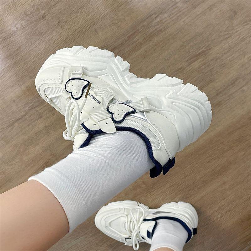 

22 new summer and autumn super hot double mesh sneakers light and breathable dad shoes student shoes hongjie 35
