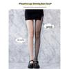 Langsha Women's Sheer Black Polka Dot Love Heart Pantyhose