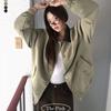 The Pink Loose Fit String Military Jacket