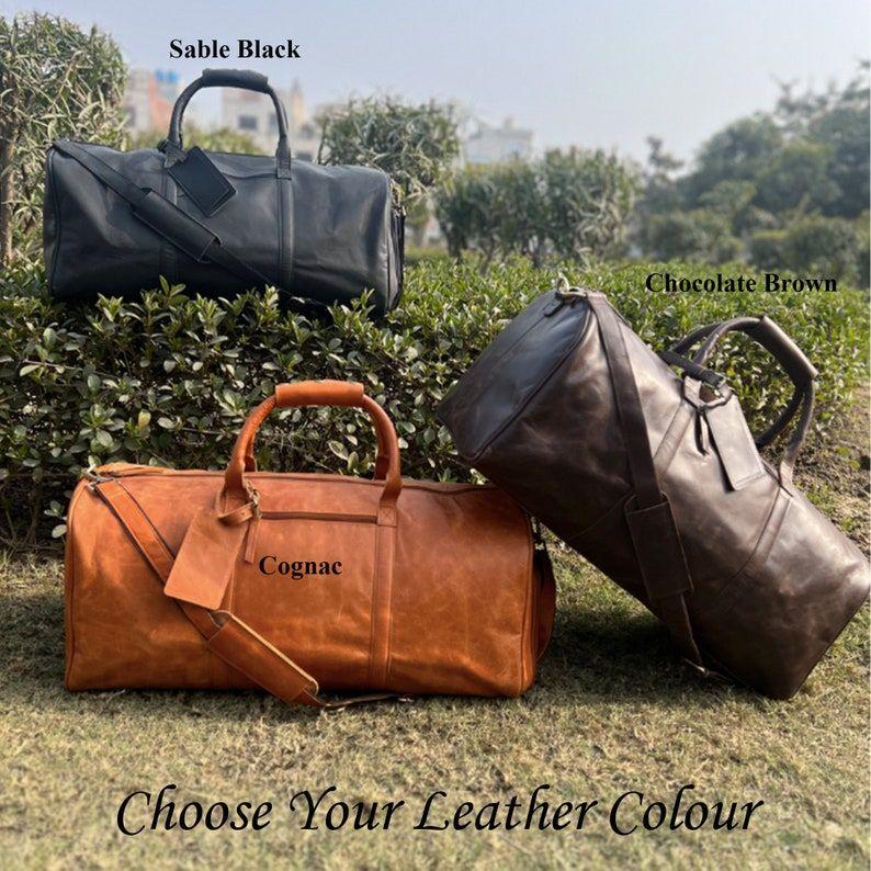 

Christmas day bags leather duffle bag for him leather weekender bag men leather duffel travel bags gym personalized duffle holdall boyfriend 24 x 12 x 11 in