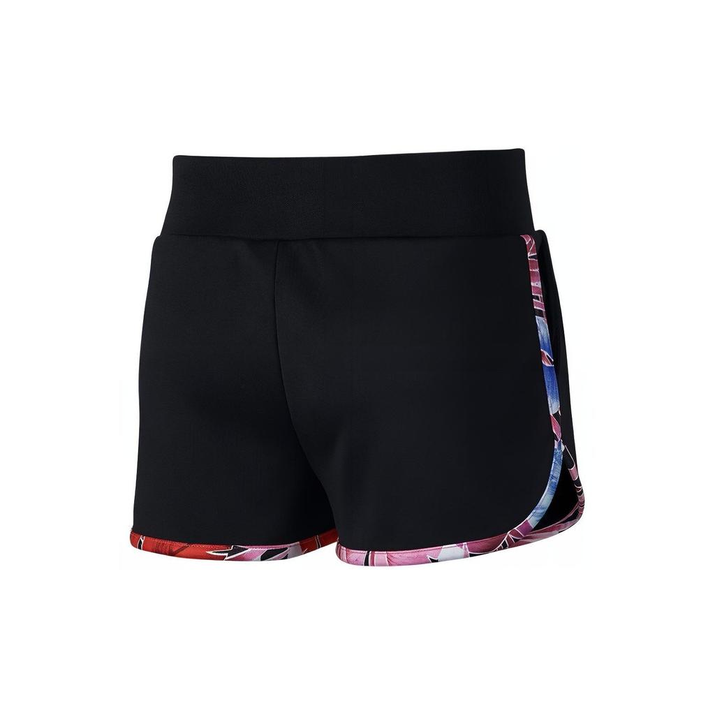Nike Floral Print Running Shorts Women Shorts Black BV8881-010