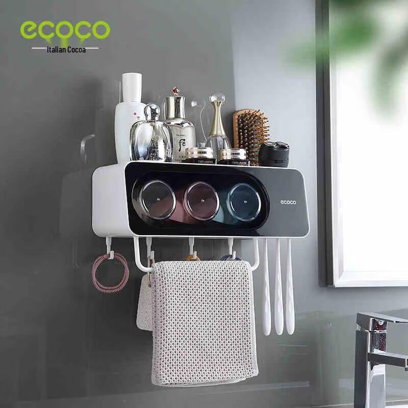 Aige Wall-Mounted Toothbrush Holder with 3 Cups