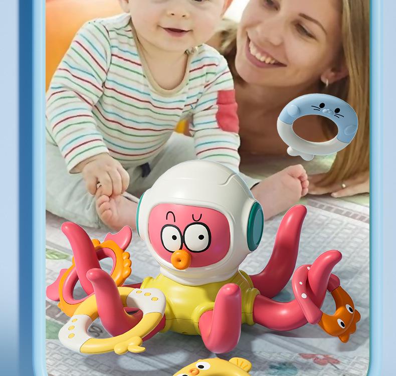Crab Bubble Machine Bath Toy with Music for Kids