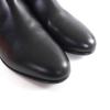 Great HERMES Short Boots Neo Kelly Buckle Leather Black Leather Women 34.5 Used