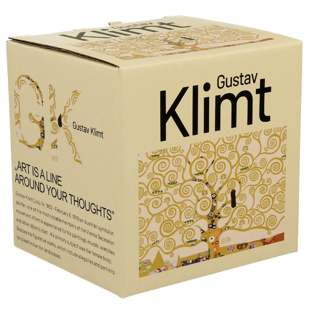 Porcelanowy Kubek Klimt Ecru Tree Of