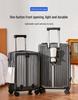 Yongsheng 20" Cabin Suitcase with Universal Wheels, Anti-Fall, 24" Optional, Front-Opening Trolley Case, Secure Lock.