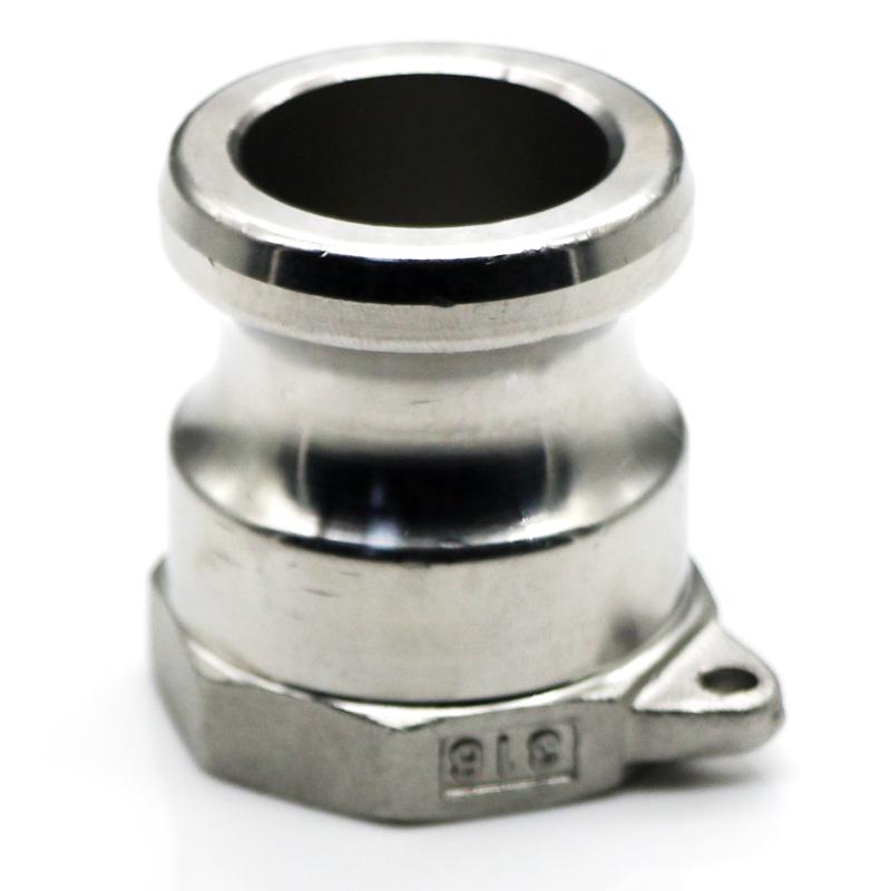 Stainless Steel Type A Lever High-Pressure Quick Connector with Internal Thread