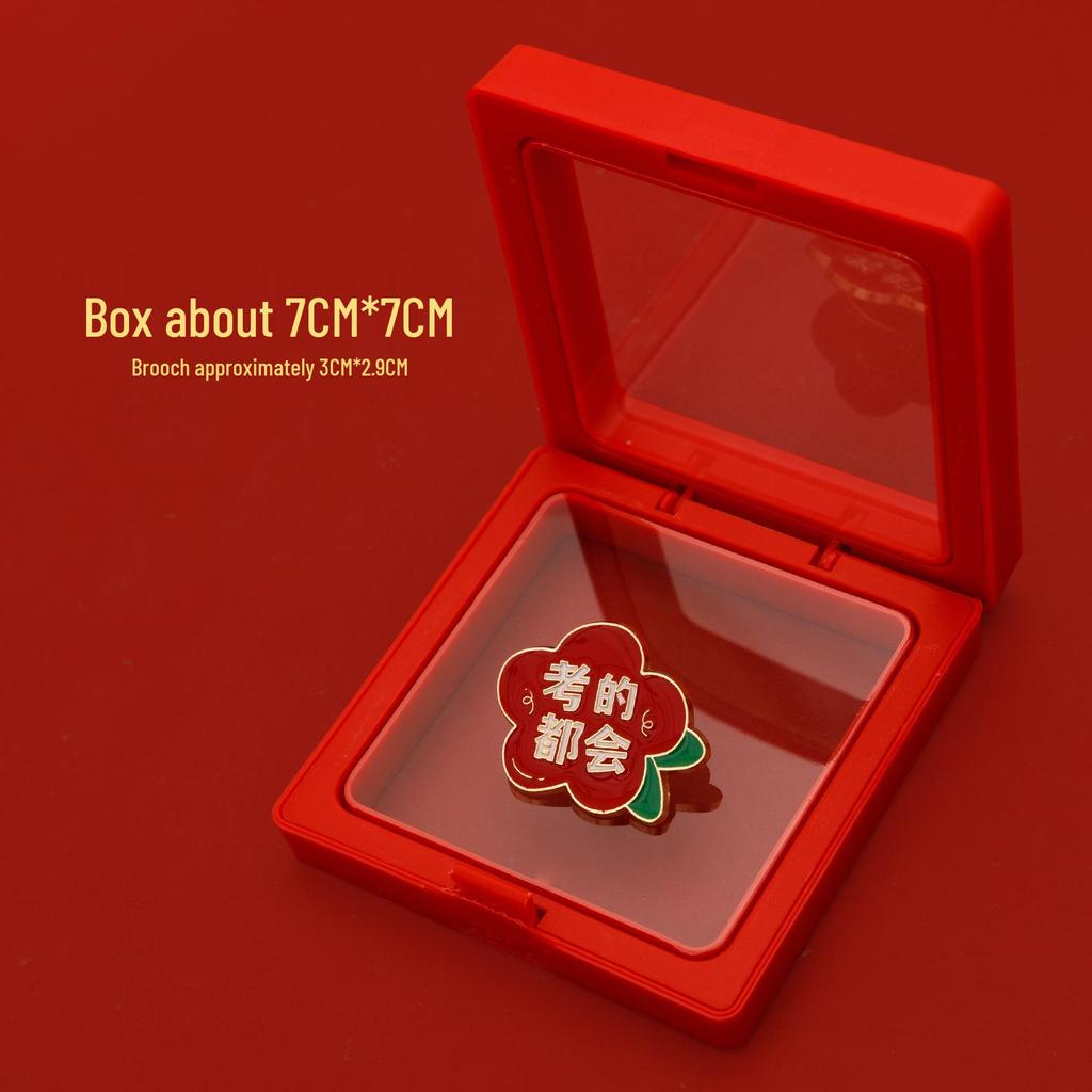 Success Gift Box: Motivational Brooch for Students - Pass Exams, Graduation, College & High School Entrance