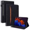 Business Case Made of Eco-leather for Samsung Galaxy Tab S9 / S8 / S7 - Black