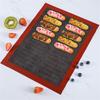 Silicone Baking Mat Heat Resistant Multifunction Silicone Popular Rectangle Highest Rating Great For Making Pastry Baking Mat