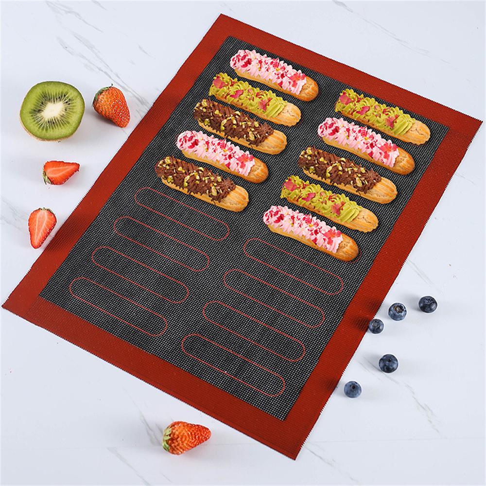 Silicone Baking Mat Heat Resistant Multifunction Silicone Popular Rectangle Highest Rating Great For Making Pastry Baking Mat