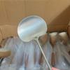 Walnut Handle Stainless Steel Frying Shovel for Home Kitchen Cooking