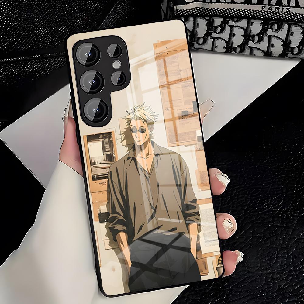 Kento Nanami Jujutsu Kaisen Handyhülle Für Samsung A25 A13 A33 5G A54 A36 A35 A56 A52 A14 Stoßfeste Glasabdeckung