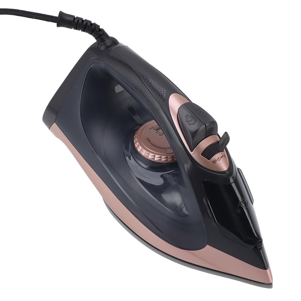 Home Steam Iron Handheld 300 Microsteam Holes Powerful Steam Diffusion Garment Clothing Steamer