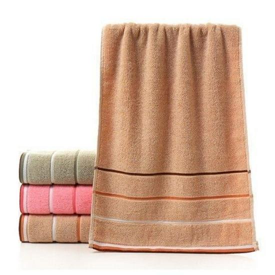 Plaid Polyester Cotton Hand Towel - Soft, Absorbent, All Cotton Face Washcloth for Hotel or Home Use