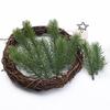 50/100Pcs Artificialplant Pine Needle Plastic Hotsale Christmas Tree Wreath Home festival Outdoor Garden Wedding Decor Accessory