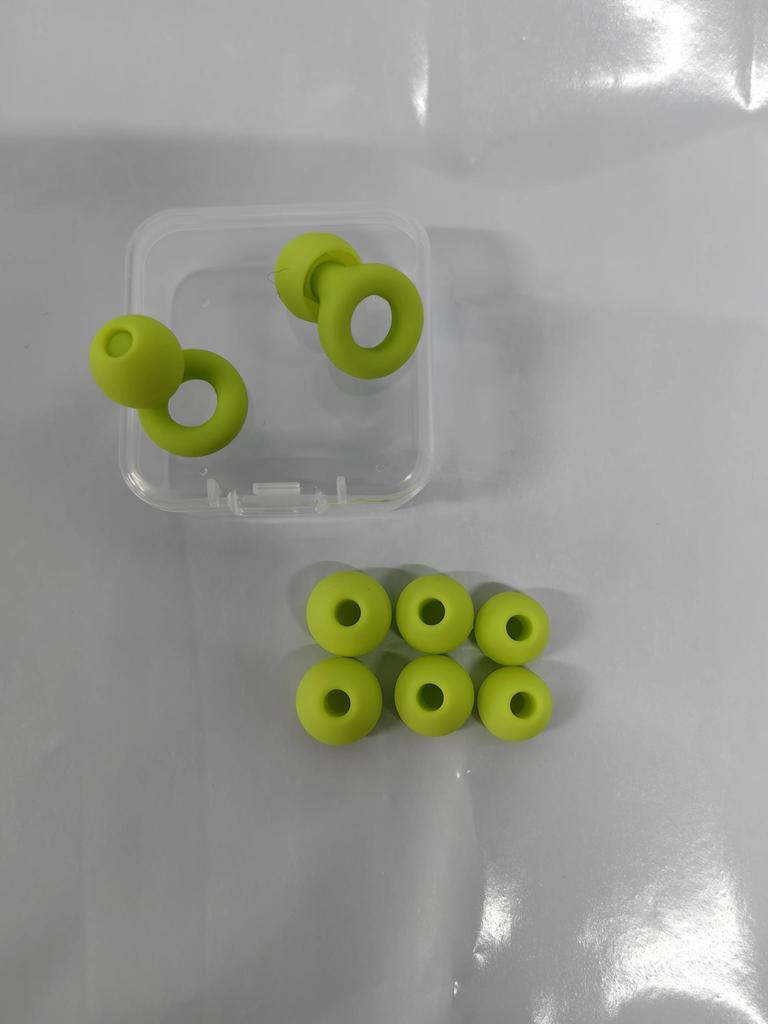 Anti Noise Silicone Earplug Sleep Noise Reduction Ear Plug Canceling Soundproof Ear Plugs Waterproof Swimming Soft Ear Protector