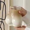 Transparent Borosilicate Glass Butt Shaped Mug Nordic-Inspired Creative Cute Cup For Milk Water Coffee Home Decor Adults Gift