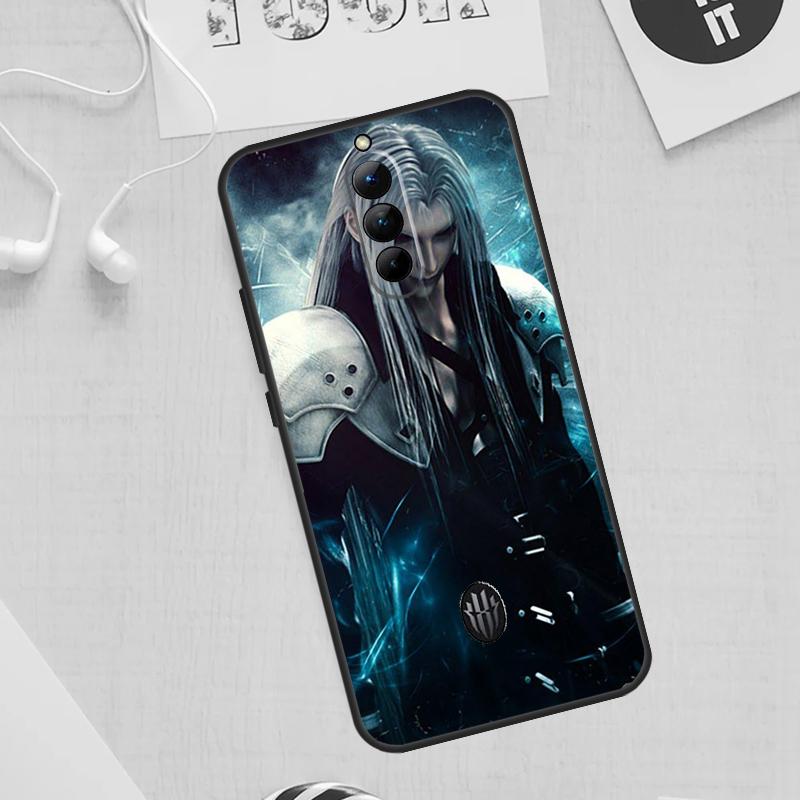 Final Fantasy Sephiroth Case For ZTE Nubia Red Magic 11 10 9 8 8S 9S 10S Pro Plus 6 7 6S 7S For RedMagic 10 Air Cover