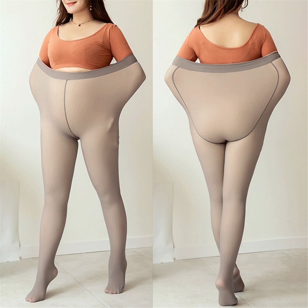 Thermal Pantyhose Tights Plus Size Women's Winter Tights Tights Stockings Warm Fleece Pantyhose