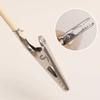 50Pcs Wood And Metal Detachable Painting Stand Alligator Clamp Diy Craft Model Painting Tools Crocodile Clip