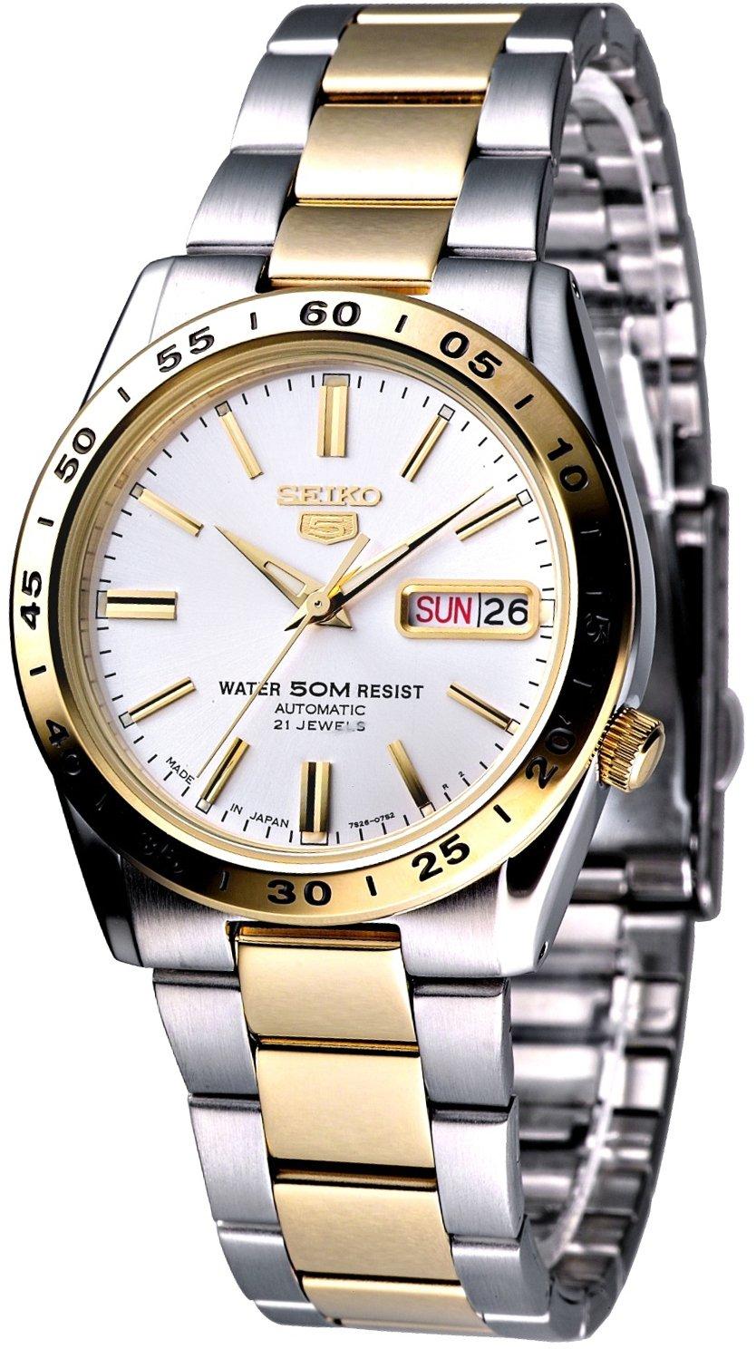 

[SEIKO 5]Часы SEIKO 5 с автоматическим механизмом и скелетонированным механизмом для мужчин