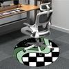 1pc Galaxy Waves Office Round Area Rug,  Mat Suitable For Office, Under Office Chairs Bedroom Living Room Home Decor, Room Deco