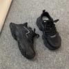 Daddy shoes ins comfortable trend spring new slimming reflective breathable single liner Xiaobai sneakers