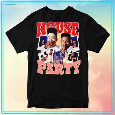 NEW! House Party 1990 Movie Vintage T-Shirt Ultra Soft Fabric For Holiday Gift