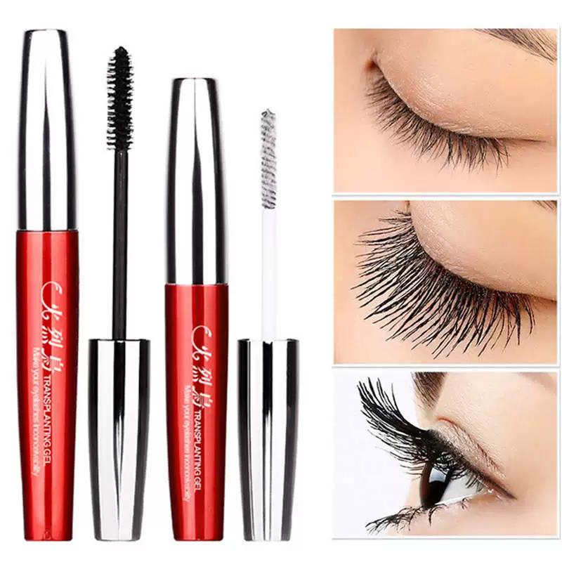 Flamingo Mascara Waterproof Long Curling Grafting Fiber Long Encryption Waterproof Not Smudge Genuine Goods Big Brand Female