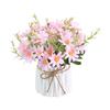Elegant Silk Flowers For Wedding Home Garden Realistic Faux Daisy With Pot Daisy Artificial Flowers