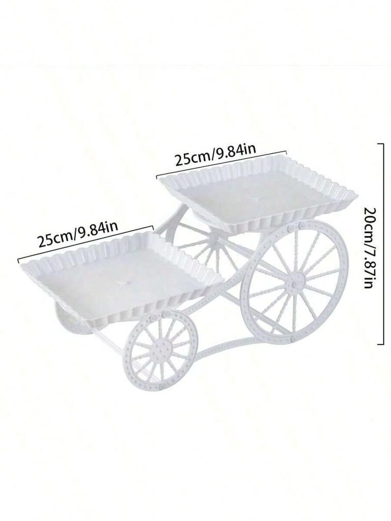 Elegant Snack Serving Plate for Nuts & Candy, Home Table Decor Centerpiece, Perfect for Parties & Christmas Presents