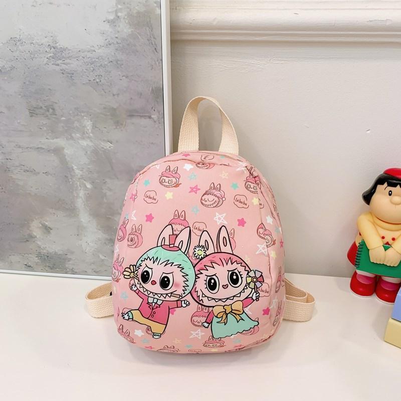 Cartoon Boys And Girls Small Backpack Foreign Style Printing Outdoor Outing Baby Small Schoolbag Children'S Bag