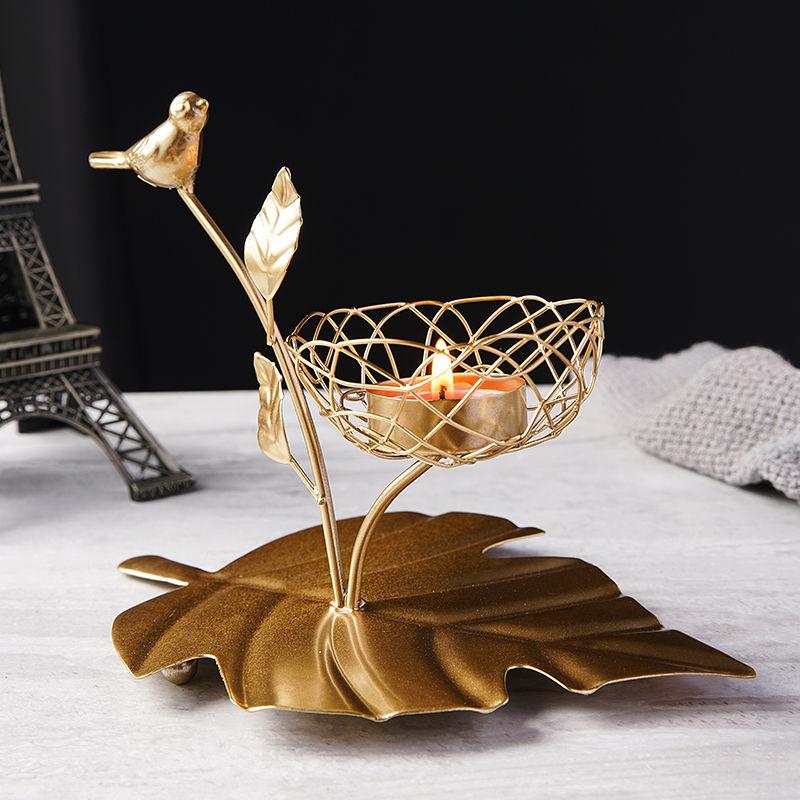 Nordic Style Creative Candle Holders Home Romantic Candles Home Living Room Bedroom Decorations Personalized Ornaments