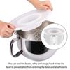 M-Modern-2PCS Mixer Bowl Lid Covers For Kitchenaid 5.5-6QT Bowls Stand Mixer Splash Guard Lids Prevent Ingredients From Spilling