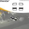 Center Gear Shift Front Dashboard Trim Cover Carbon Fiber For Chevy Camaro 10-15