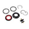   Cable Routing Headset for IS52 Standard Frames, Integrated Design for 28.6mm Upper, 40mm Lower with Nut 6.5mm and CNC Machined Aluminum Alloy Materi