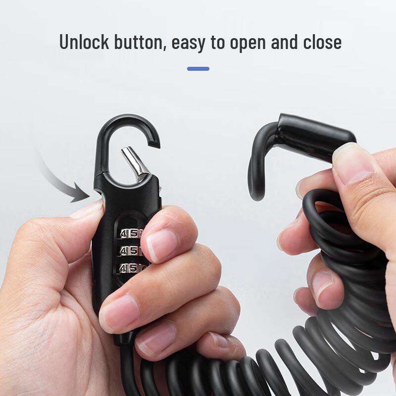 Rockbros Portable Password Bicycle & Helmet Lock