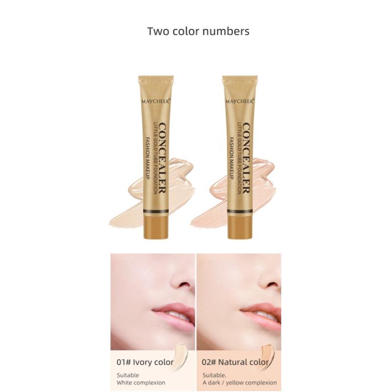 Maycheer Small Gold Tube Concealer For Tattoo Acne Dark Spots