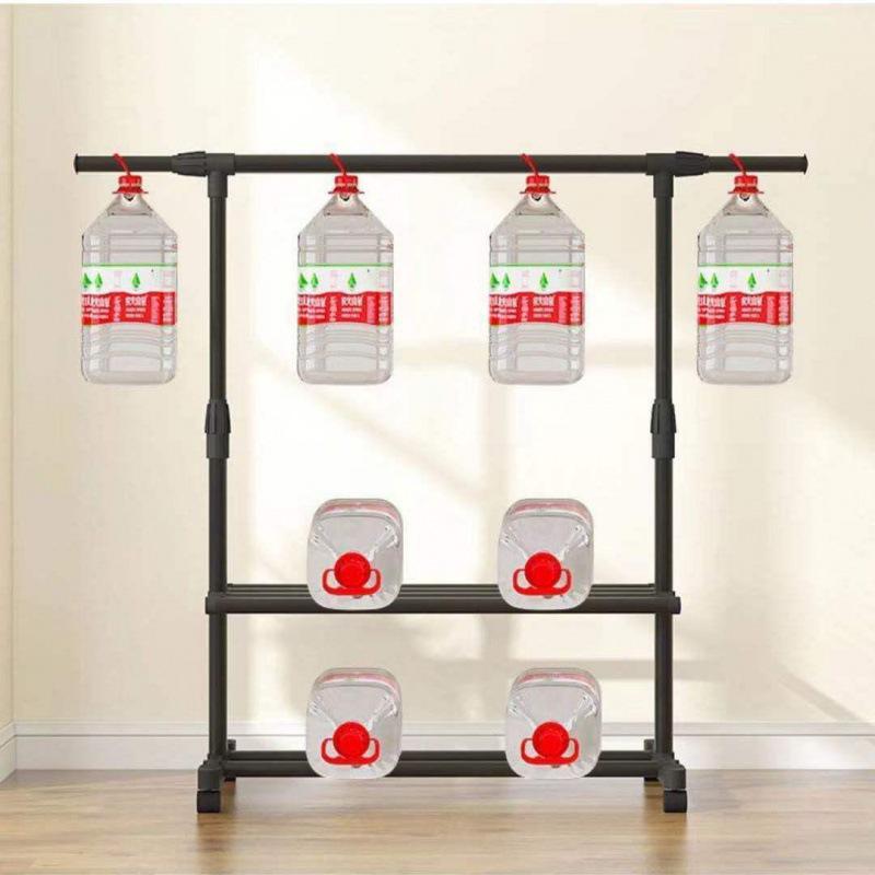 Compact Household Floor Drying Rack - Fixed Height