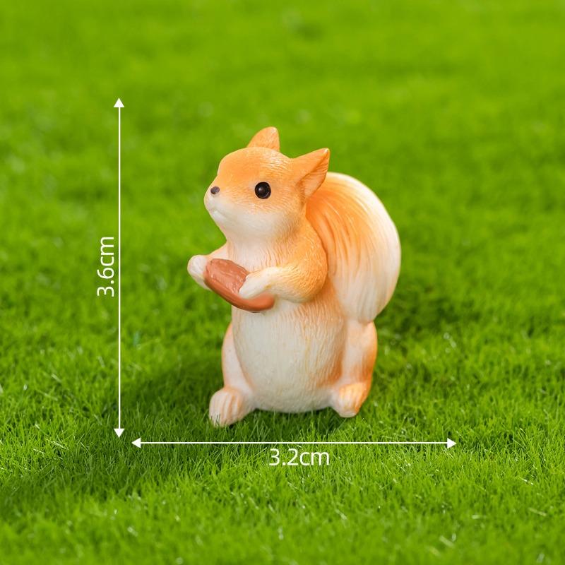 

Мох Микро-ландшафтМилые Фигурки БелочекСадовые Ландшафтные Украшения Аксессуары, Мини-украшения 2#