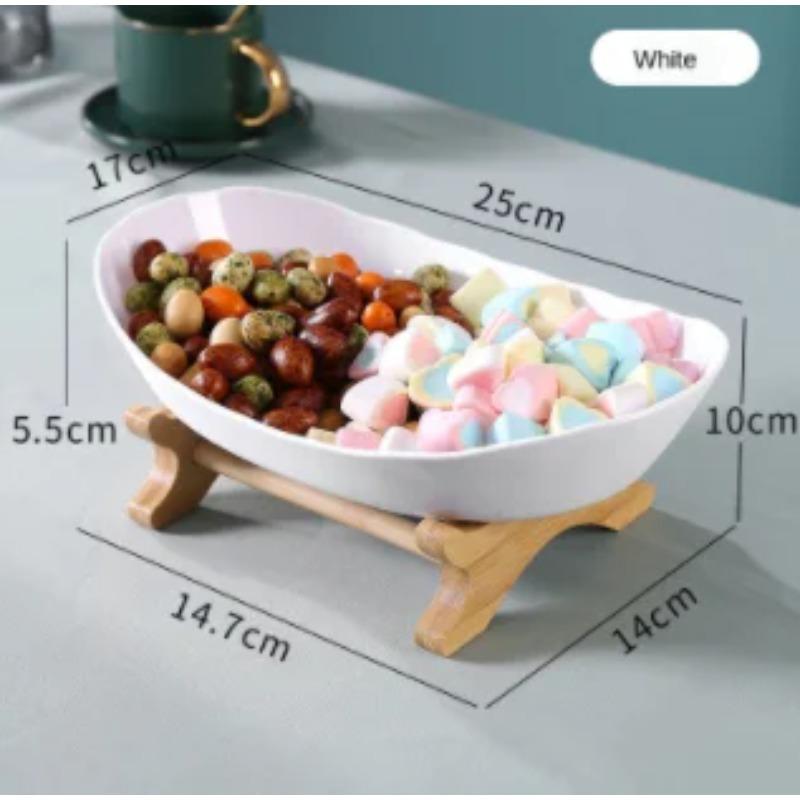 Living Room Home Three-layer Plastic Fruit Plate Snack Dish Creative Modern Dried Fruit Basket Candy Cake Stand Bowl New Style